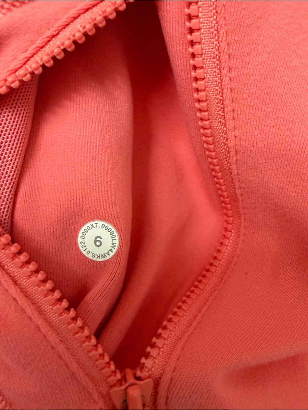 Lululemon Define Jacket Luon Raspberry Cream Size 6 - Picture 10 of 16